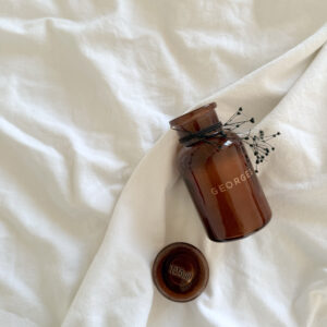 Apothekerskaars bruin