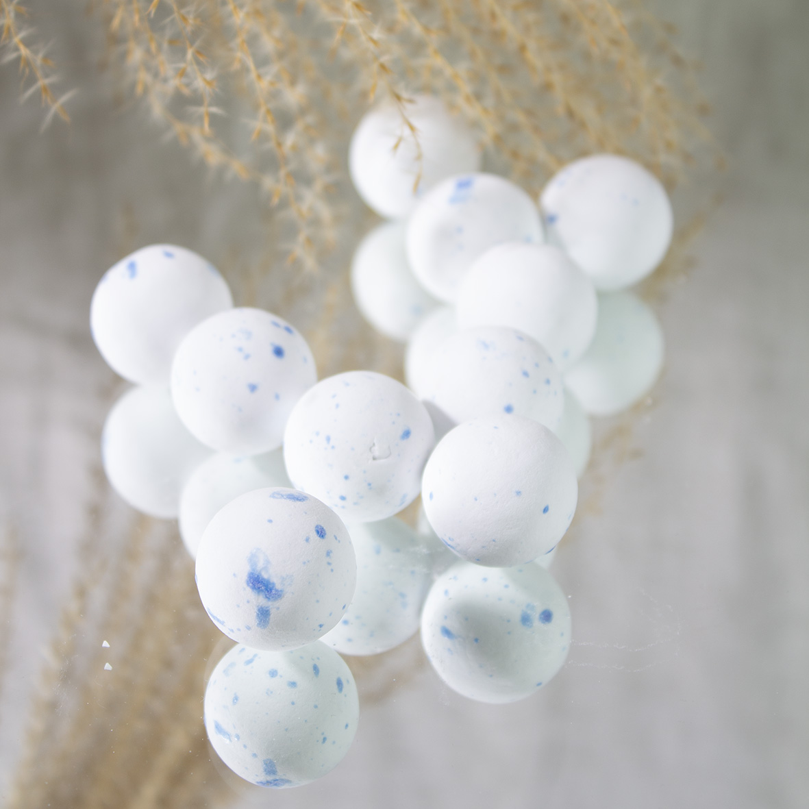 Knikkers Praliné Marmer Blauw (Papa Chocolat)