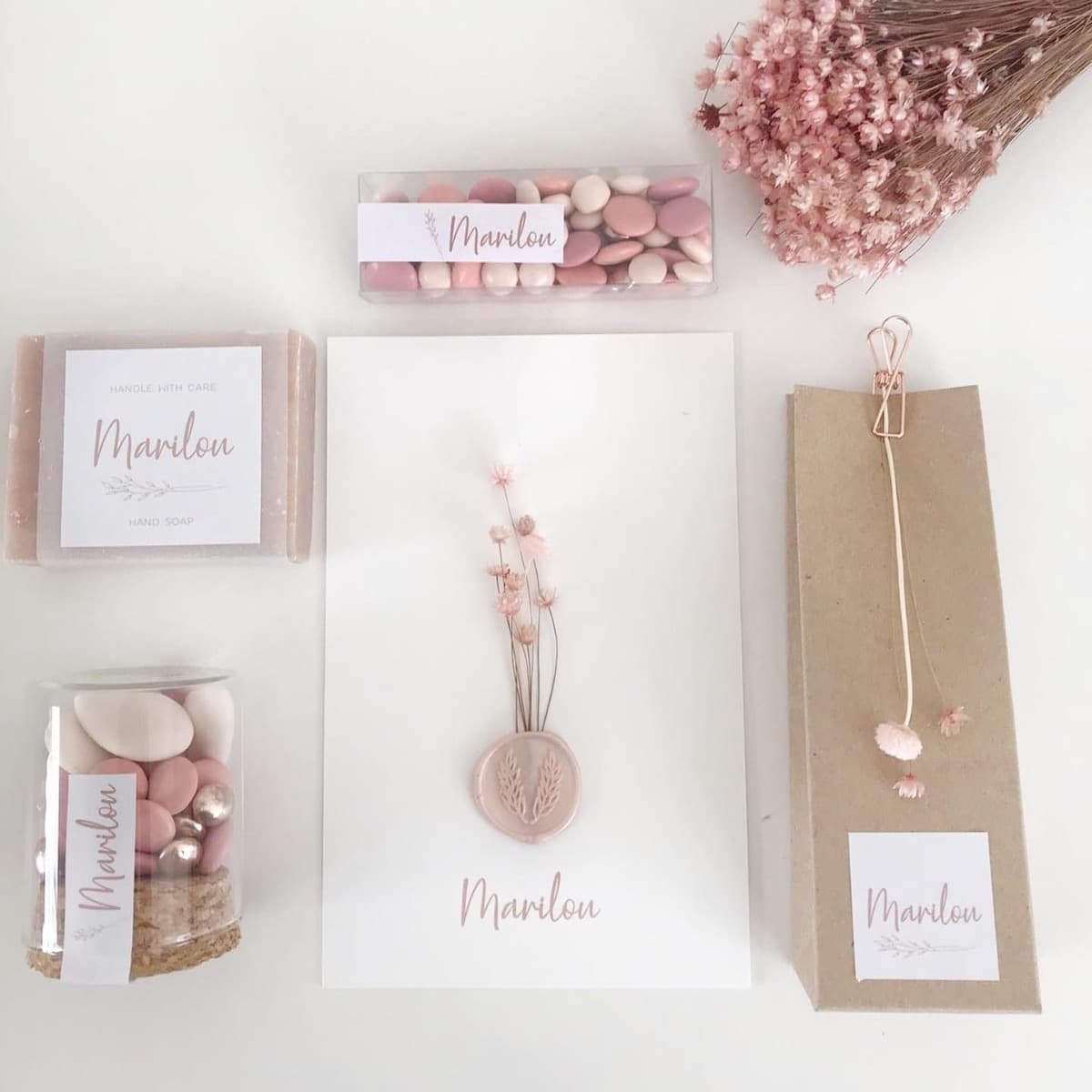 Soap bar - marmer rosé - Afbeelding 6