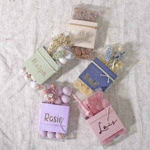 Snoepdoosje met sleeve in karton