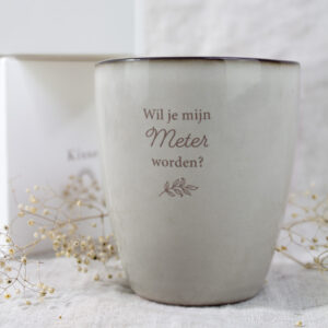 Mok met personalisatie