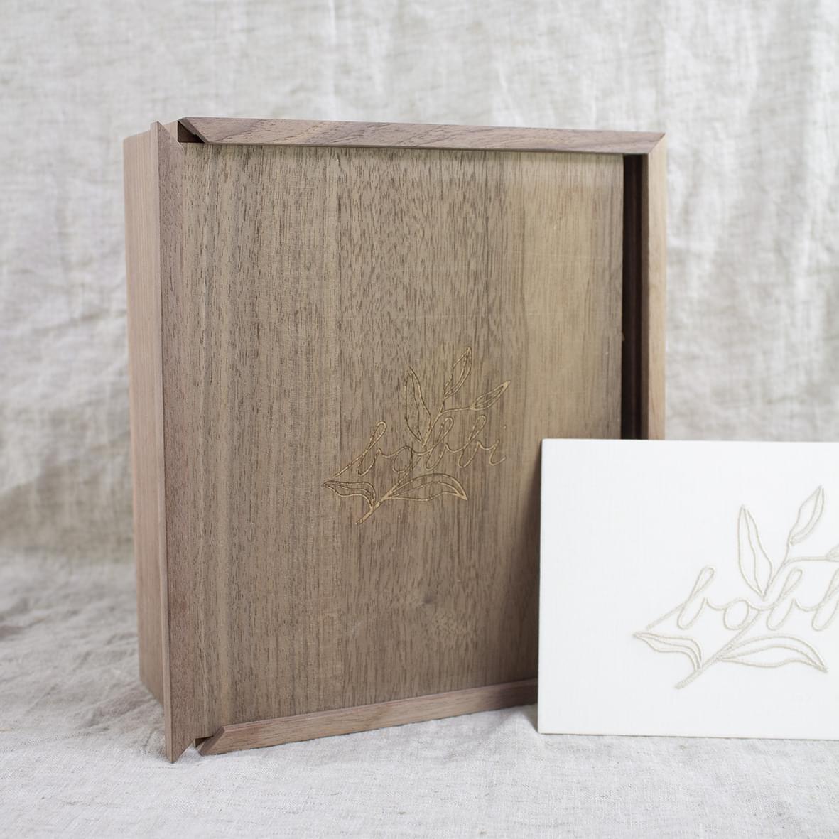 Memory box walnoot - Afbeelding 4