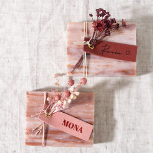 Soap marmer rood roze