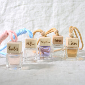 Car perfume / autoparfum met naam