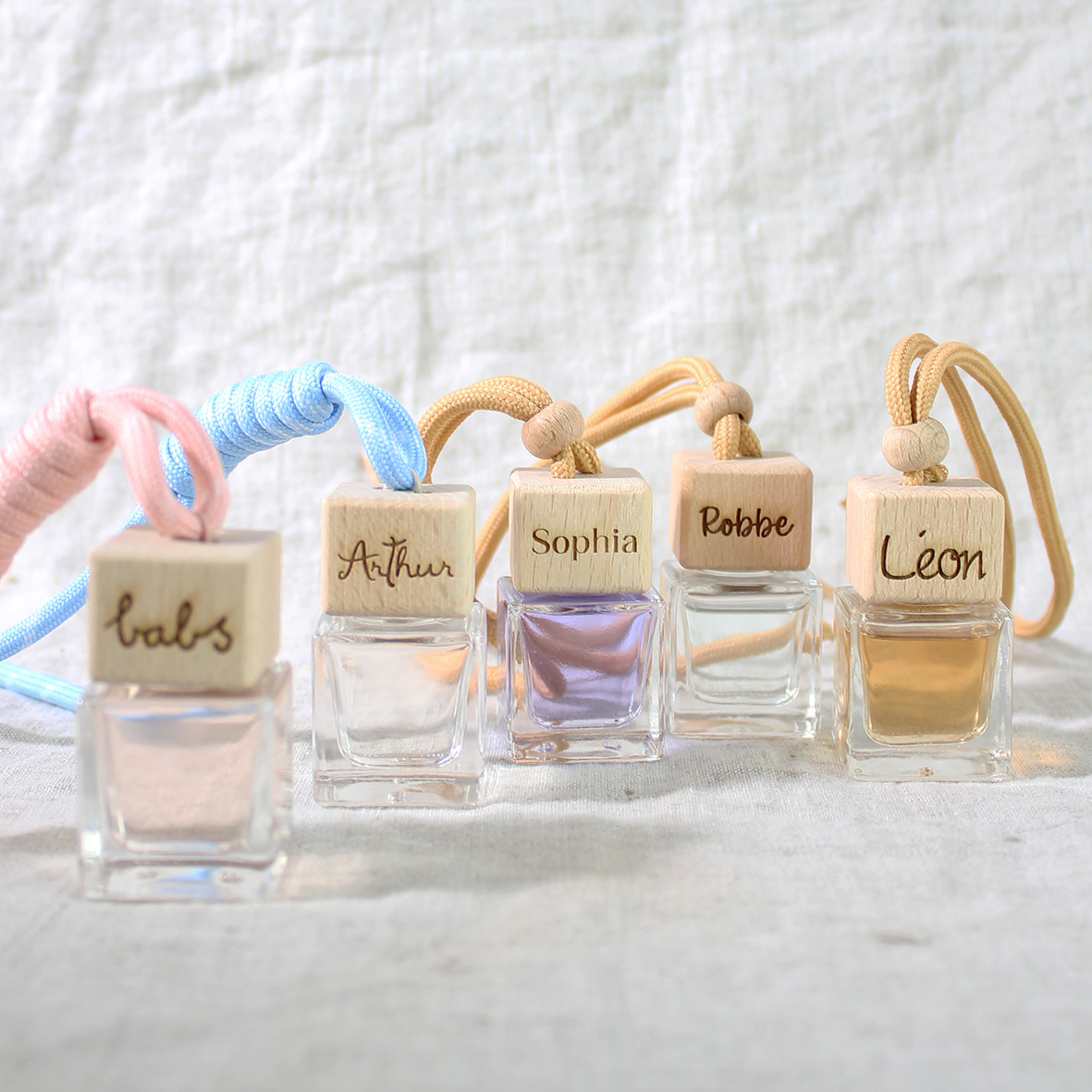 Car perfume / autoparfum met naam