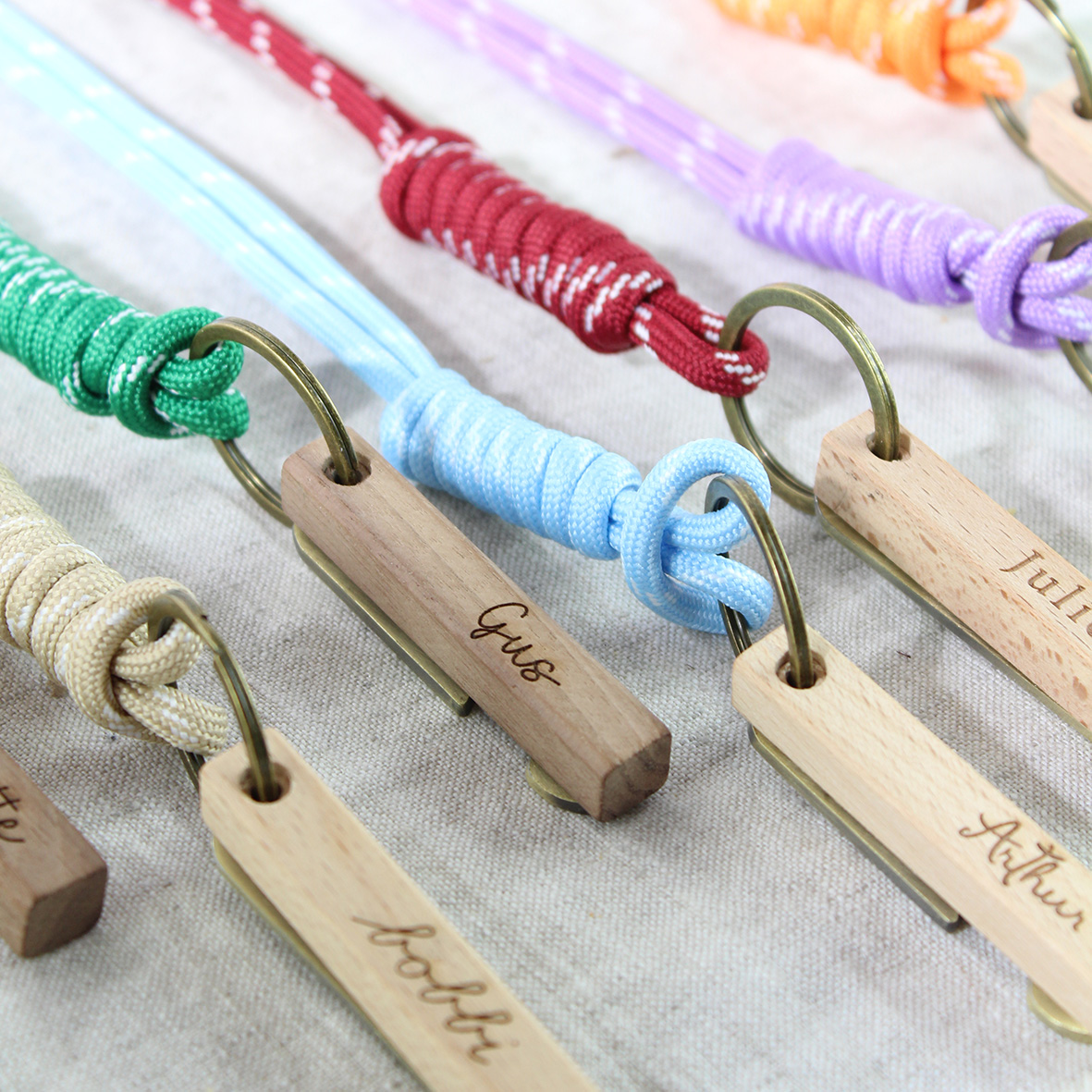 Sleutelhanger veter inclusief gravering - Afbeelding 7