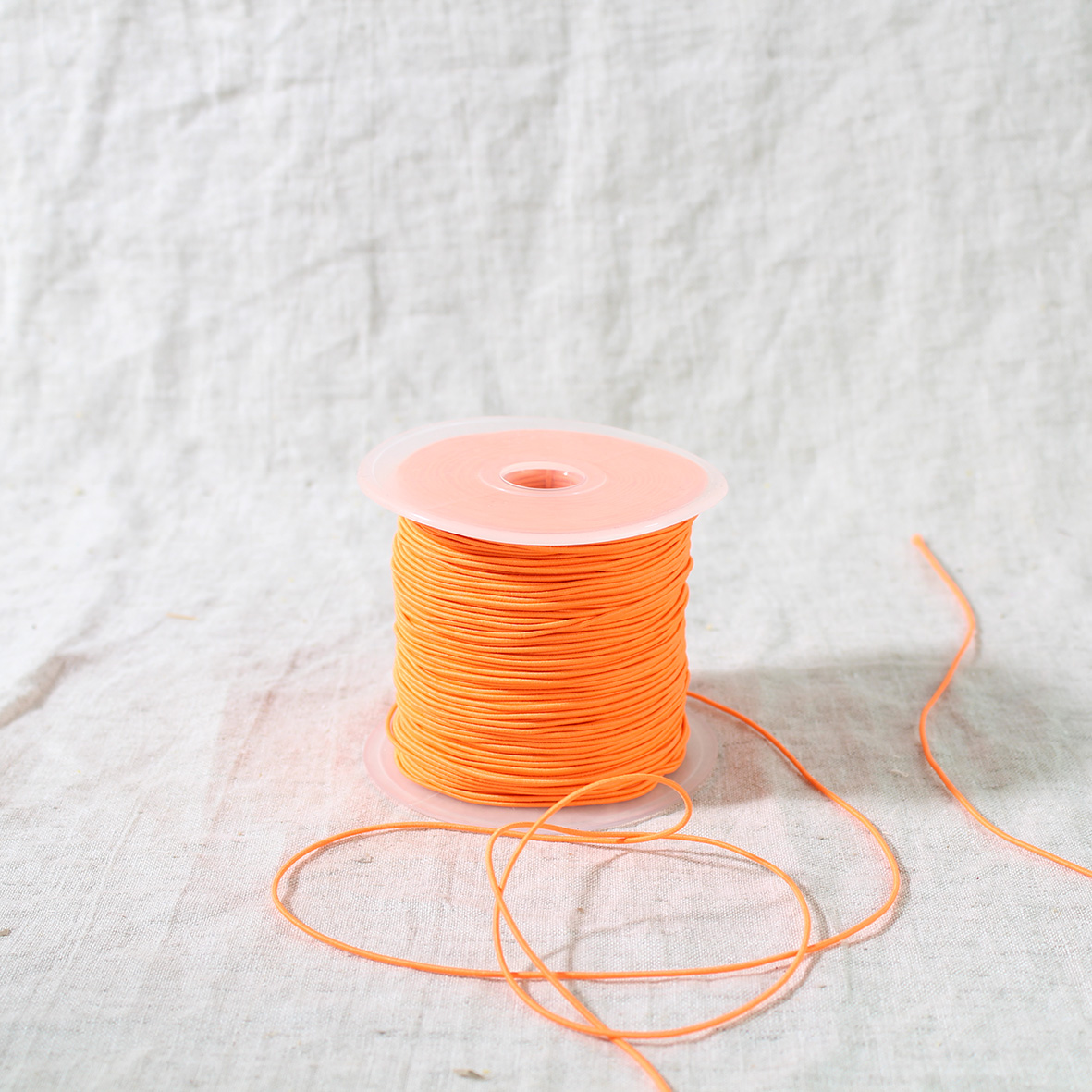 Elastiek fluo oranje
