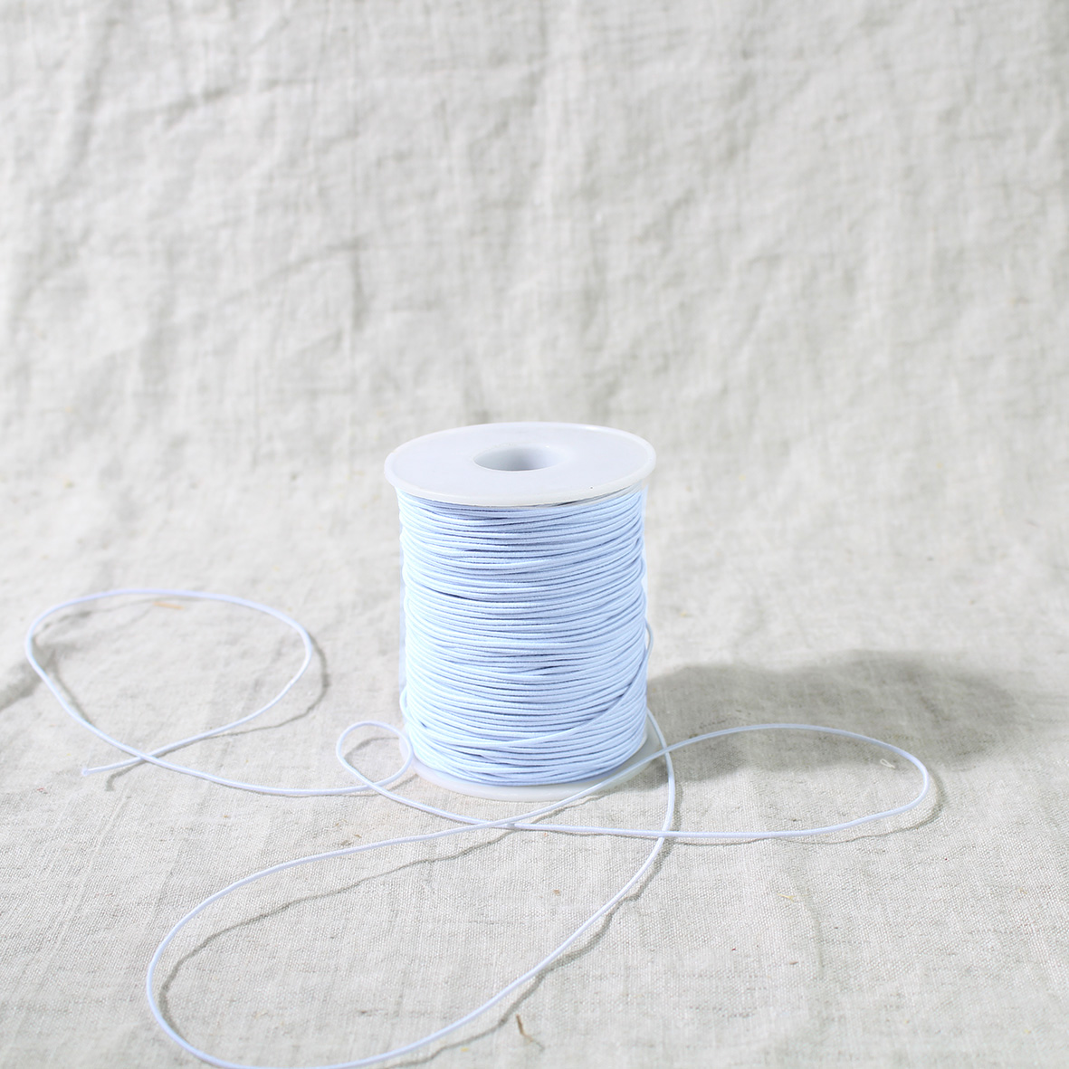 Elastiek poederblauw